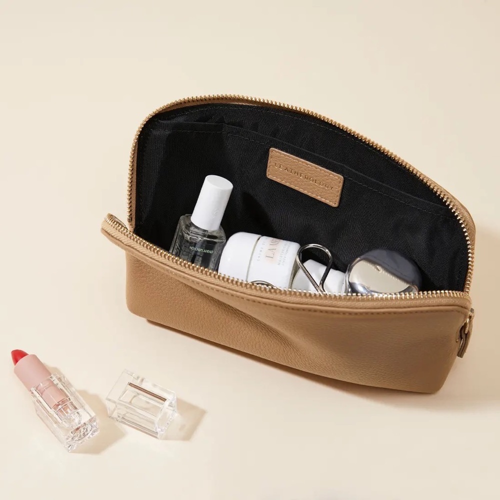 Leatherology Small Makeup Pouch